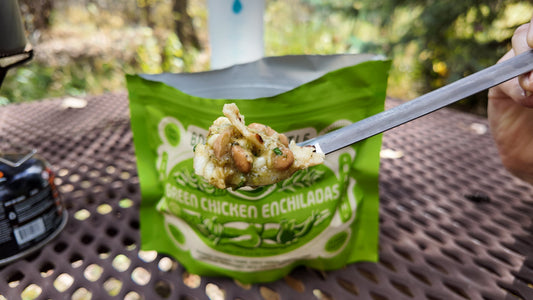The Story of Our Green Chicken Enchiladas