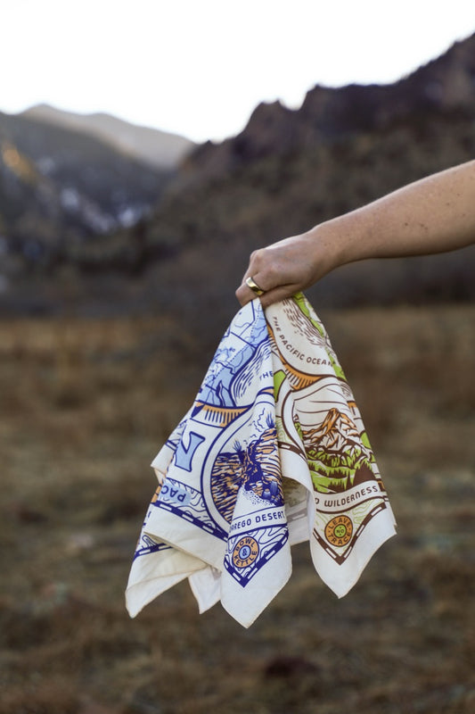 Pacific Crest Trail Bandana