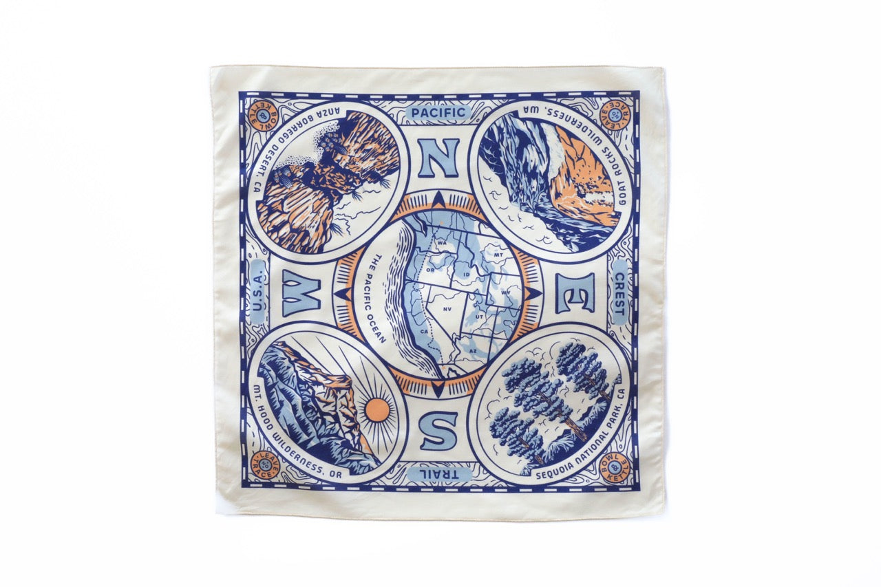 Pacific Crest Trail Bandana