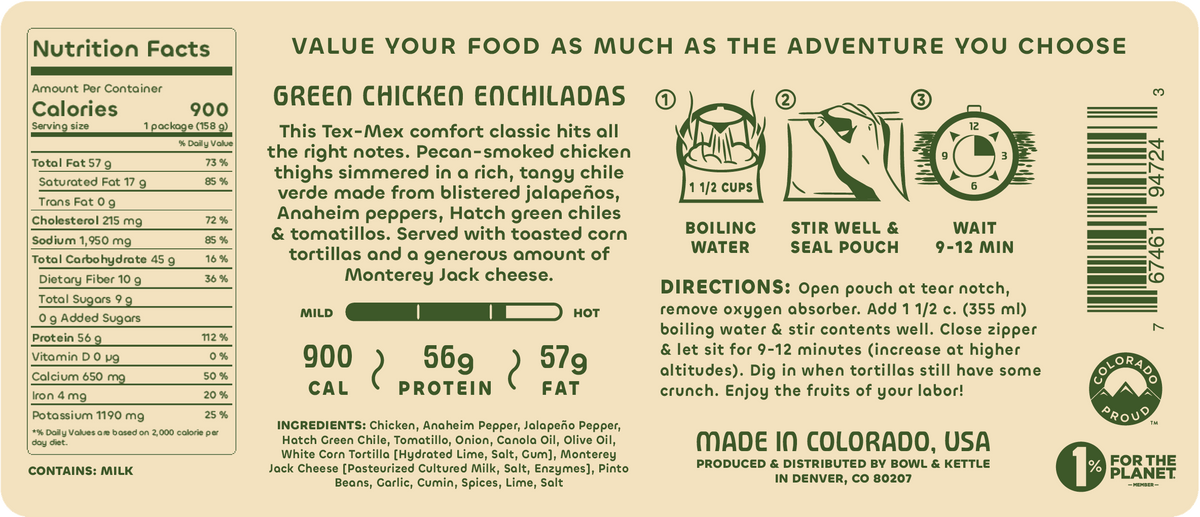 Green Chicken Enchiladas