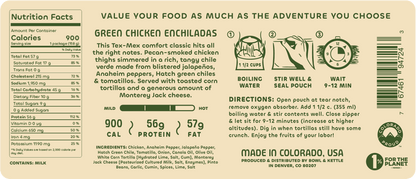 Green Chicken Enchiladas