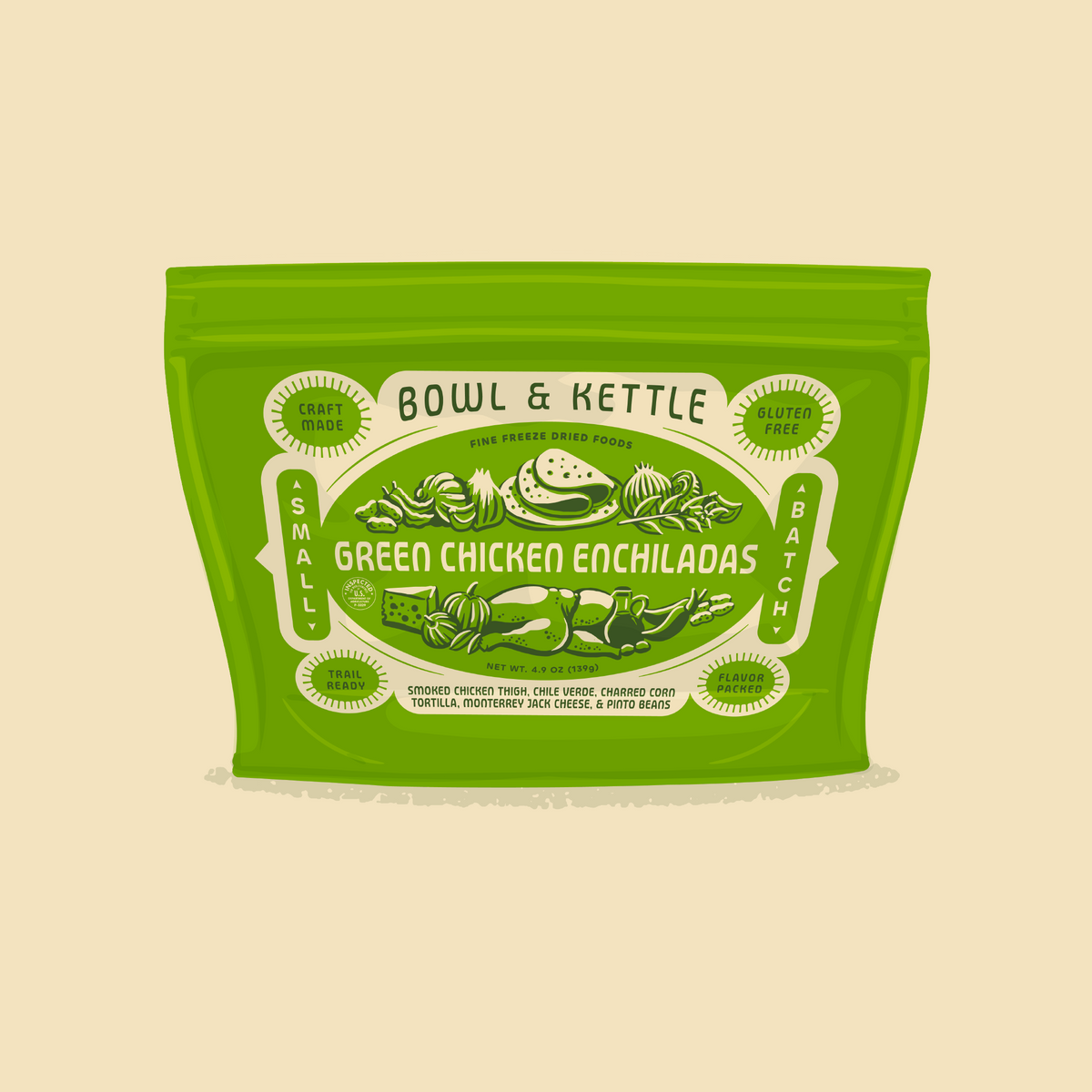 Green Chicken Enchiladas