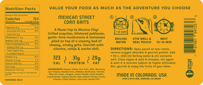 Mexican Street Corn Grits
